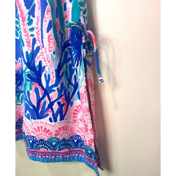 Lilly Pulitzer Pearl Jumper Dress 00 Tropical Vacation beach - Picture 11 of 12